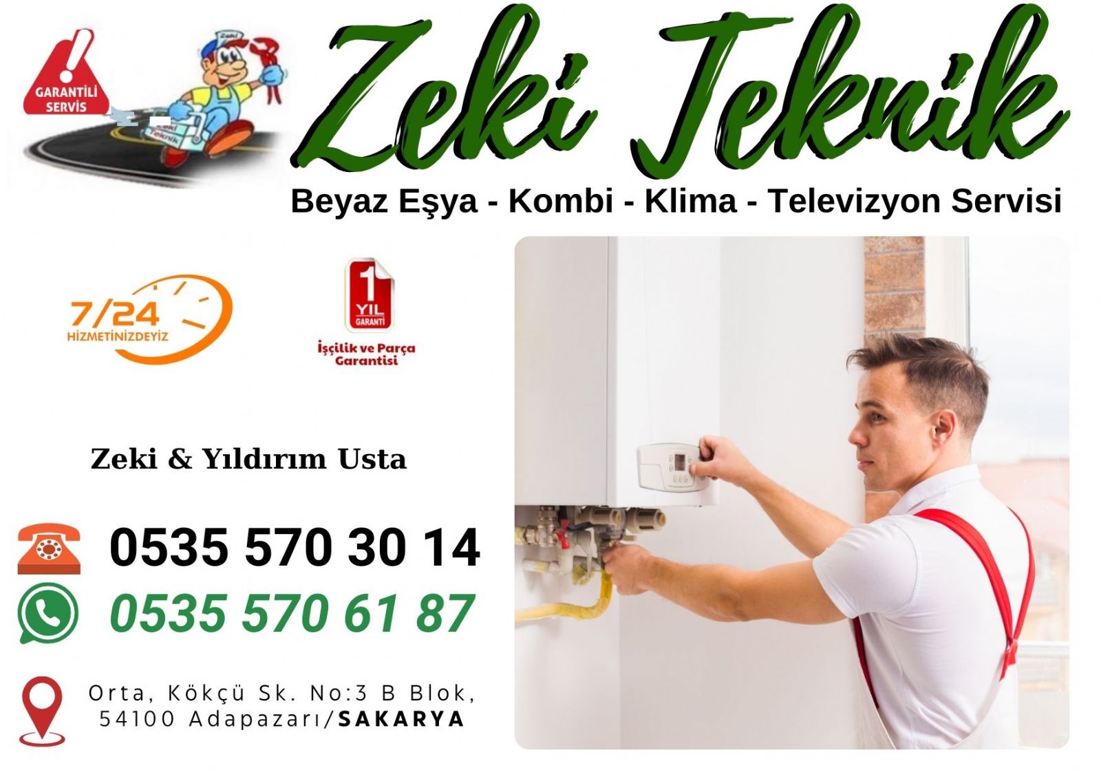 Sakarya Kombi Servisi